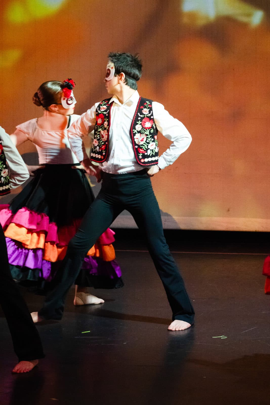 Excel dancers in a duet at Show 2026, Rhoda McGaw Theatre, Woking
