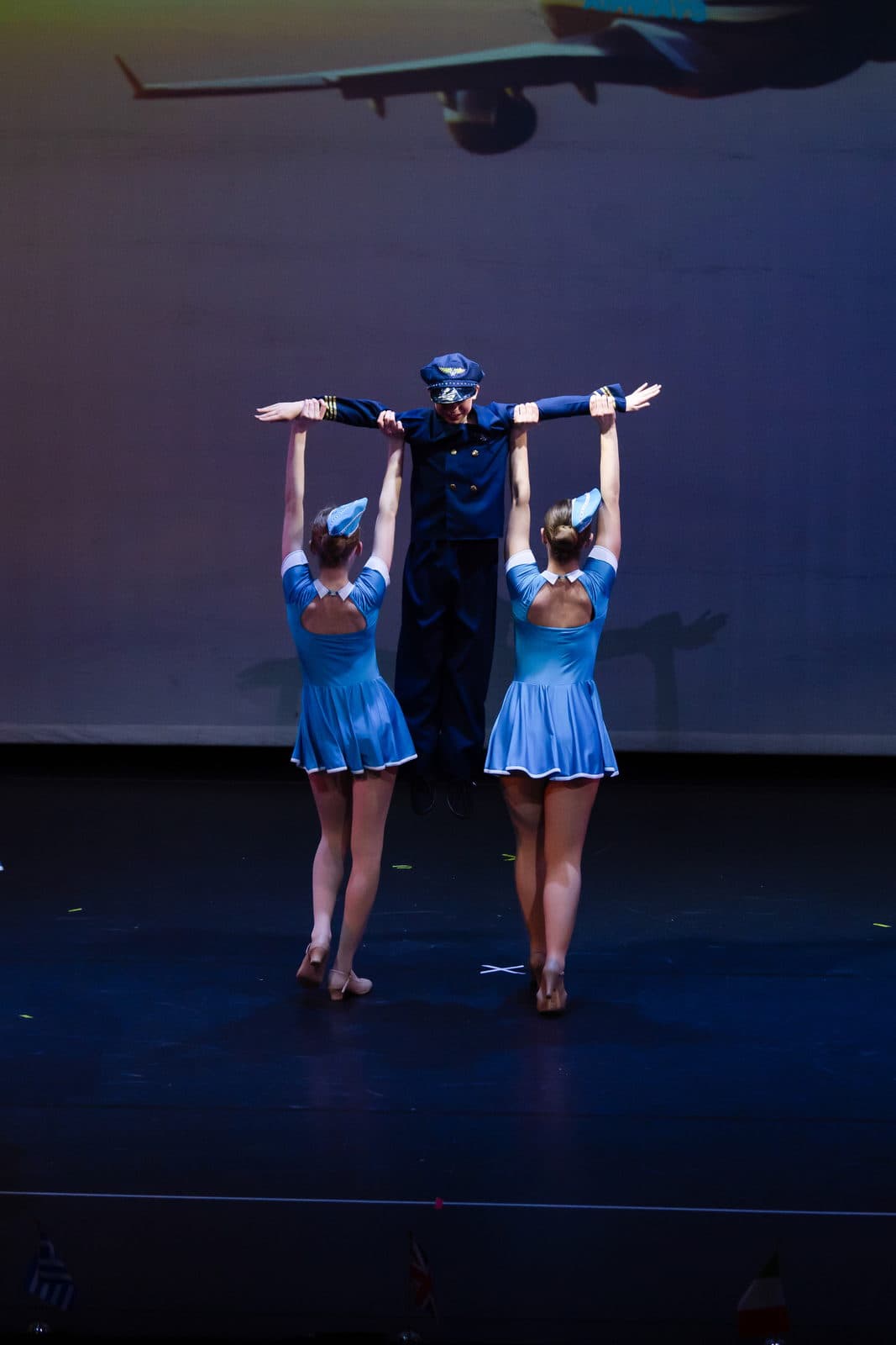Excel dancers in a small-group number at Show 2026, Rhoda McGaw Theatre, Woking