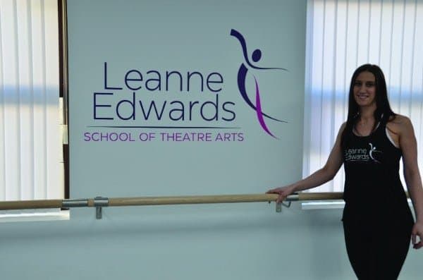 Purpose-built dance studio at LESTA, Knaphill