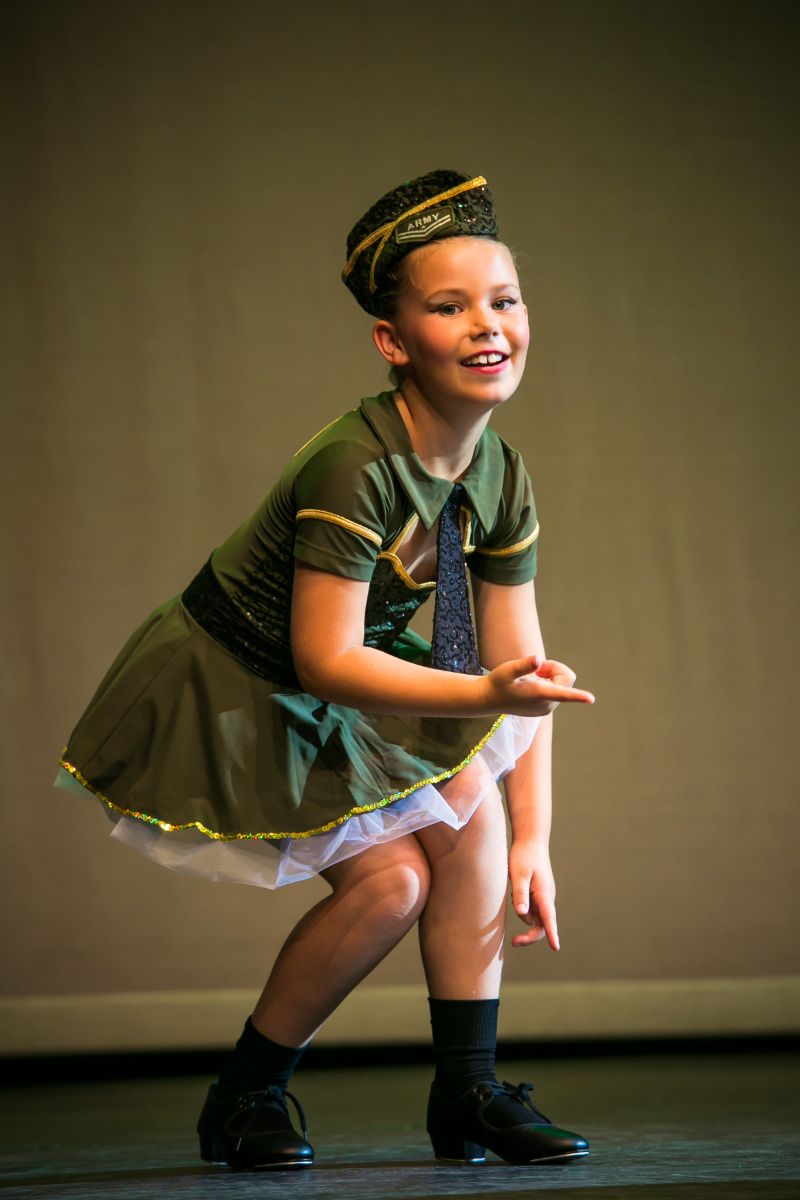 Eight year old Tap dancers in Woking Surrey