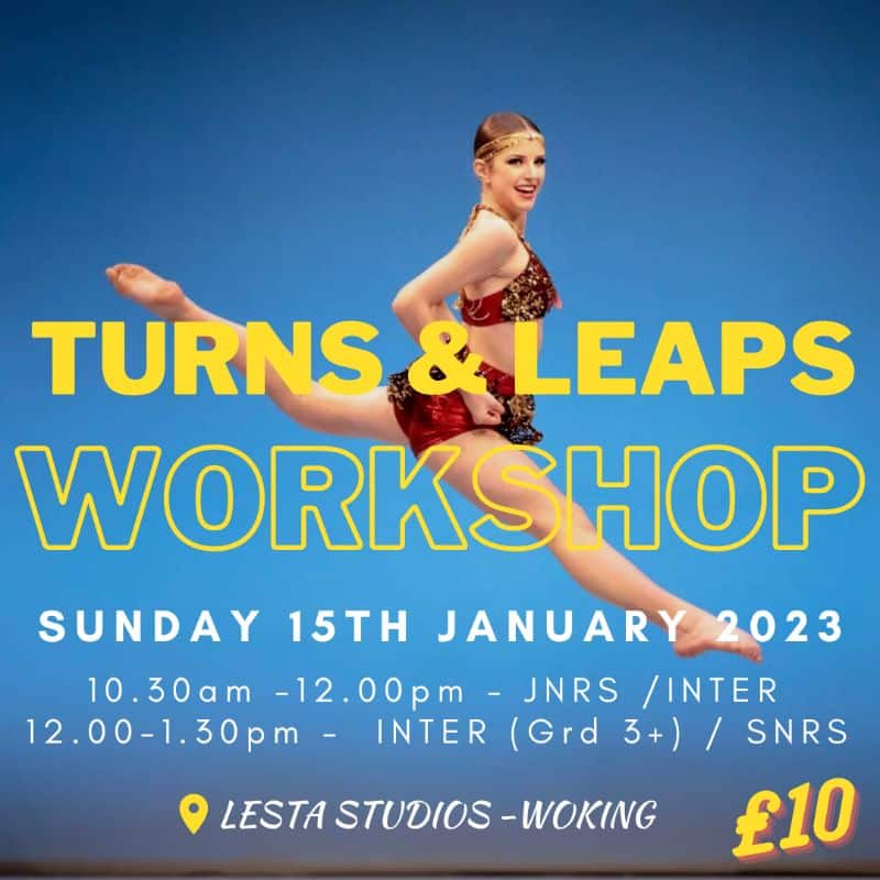 Turns and Leaps Workshop Woking
